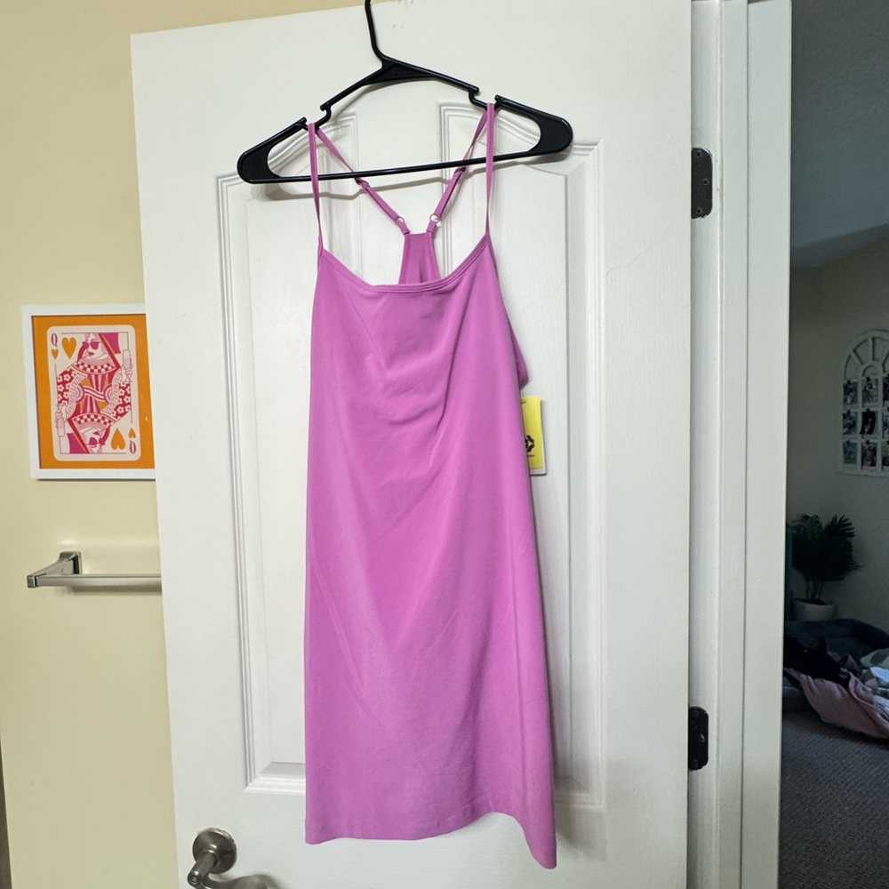 Purple Workout Dress